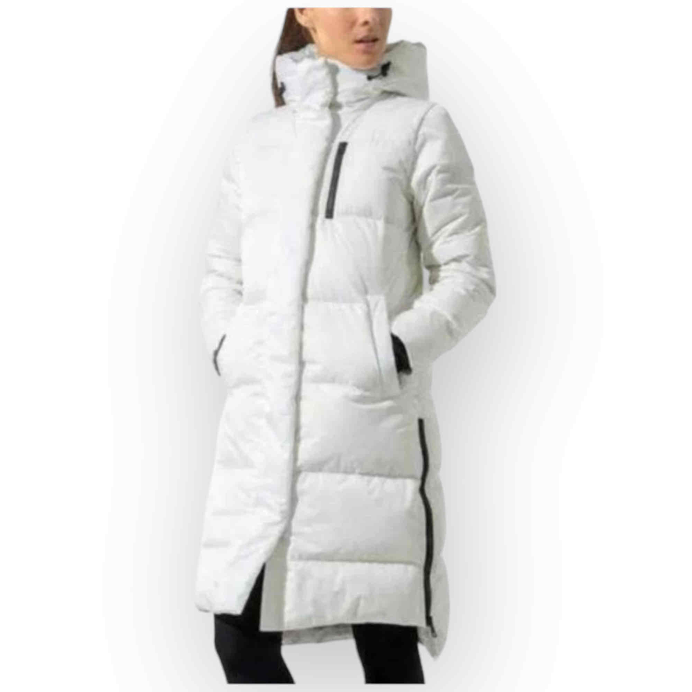MPG Ladies’ Maxi Down Puffer Jacket - White, Recycled, Size M, 650 Fill Power